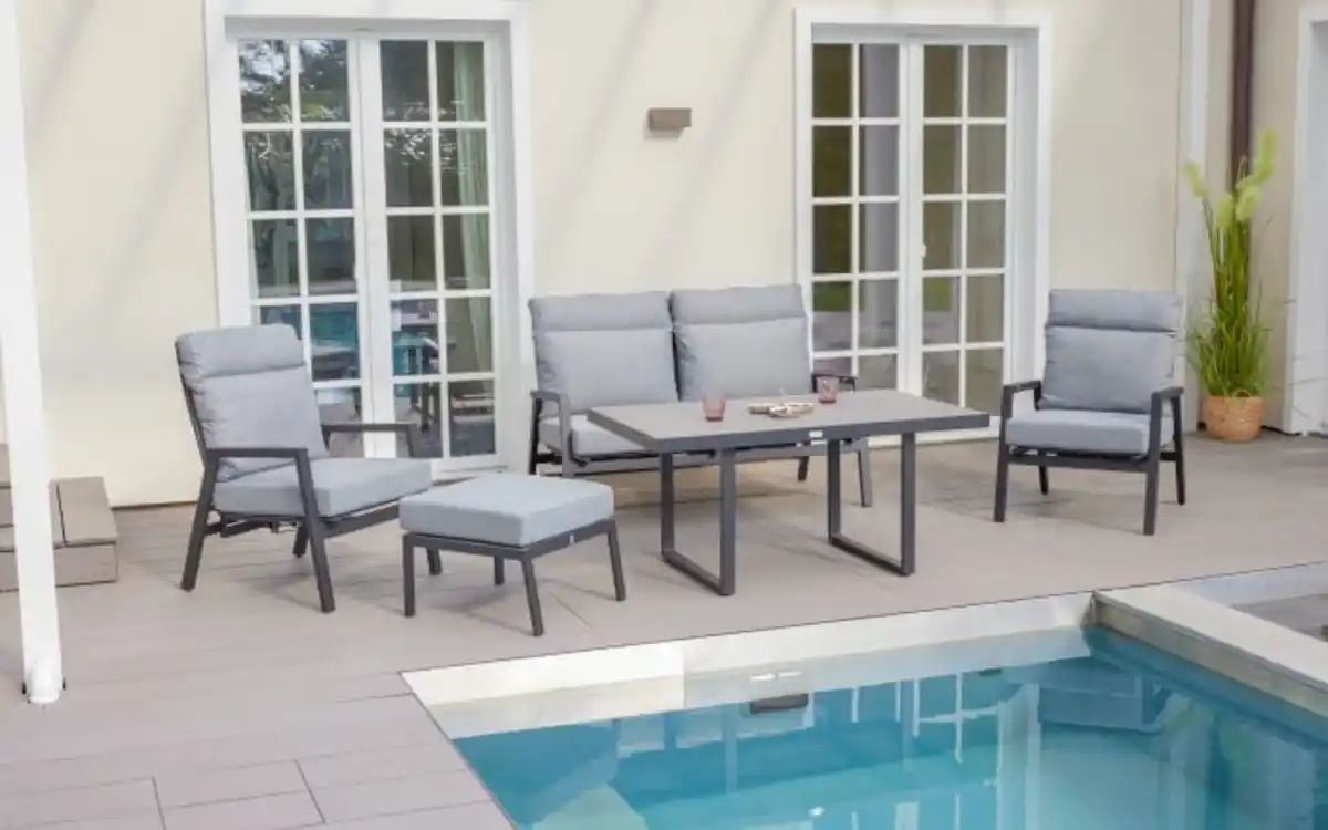 Bild 3 von Zweisitzer Sondrino, silber/hellgrau