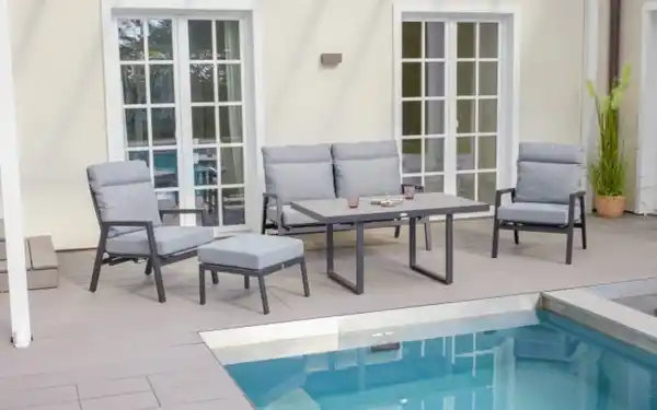 Bild 3 von Zweisitzer Sondrino, silber/hellgrau