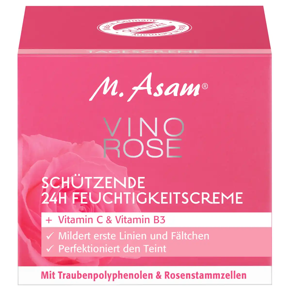 Bild 1 von M. Asam VINO ROSE Schützende 24H Feuchtigkeitscreme, 50 ml