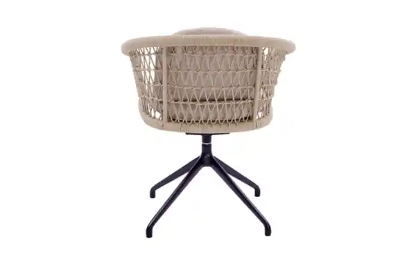 Bild 4 von Gartendrehstuhl Riverton, anthrazit/beige