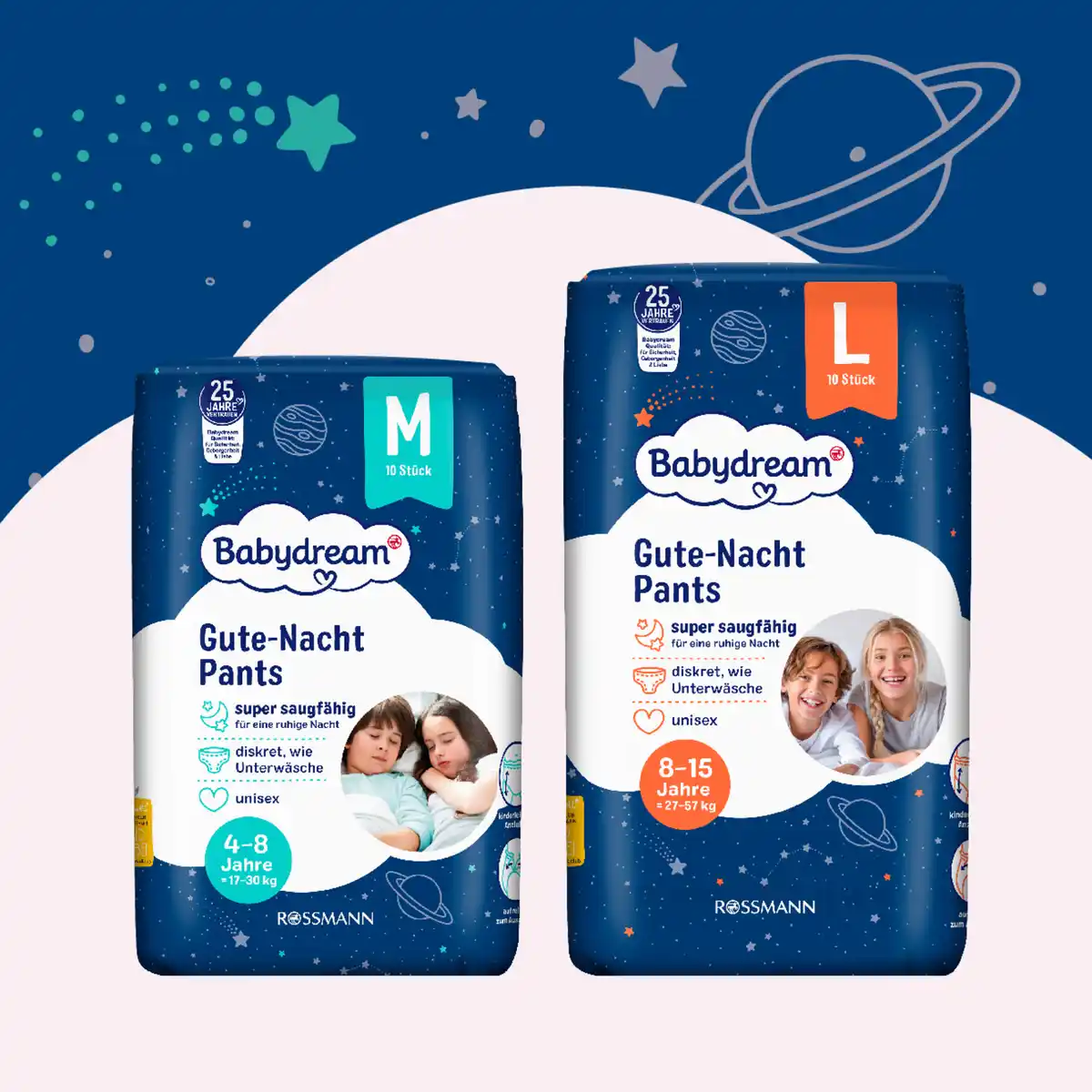 Bild 4 von Babydream Gute Nacht Pants Größe L