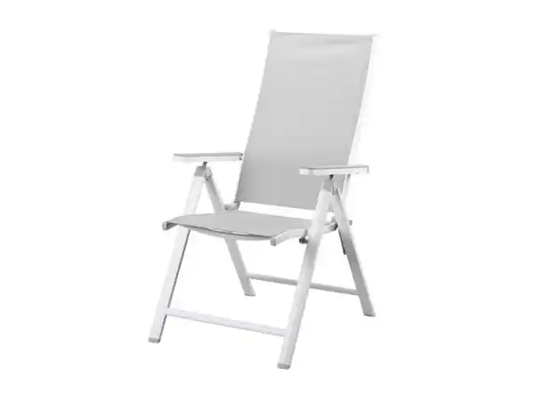 Bild 2 von LIVARNO home Alu-Hochlehner »Houston«, 2 Stück, weiß/hellgrau