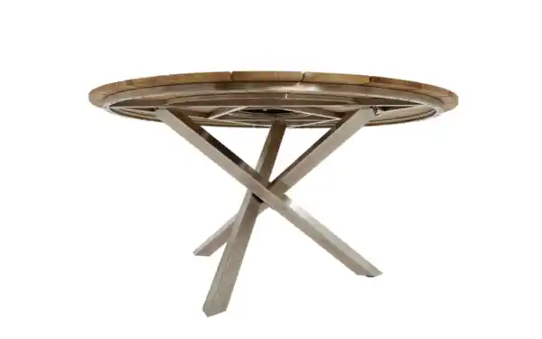 Bild 2 von Gartentisch Richmond, Teakholz/silberfarbig, 150 cm