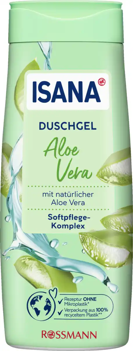Bild 1 von ISANA Duschgel Aloe Vera, 300 ml