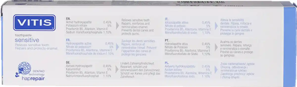 Bild 4 von VITIS Sensitive Zahnpasta, 100 ml
