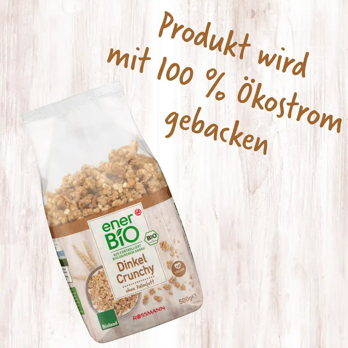 Bild 4 von enerBiO Bio Dinkel Crunchy Bioland, 500 g