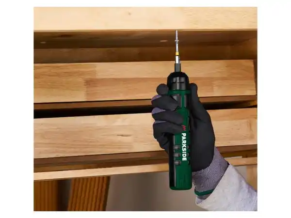 Bild 3 von PARKSIDE® 4 V / 1,5 Ah Akku-Stabschrauber »PASS 4 A1«, inklusive Bit-Set