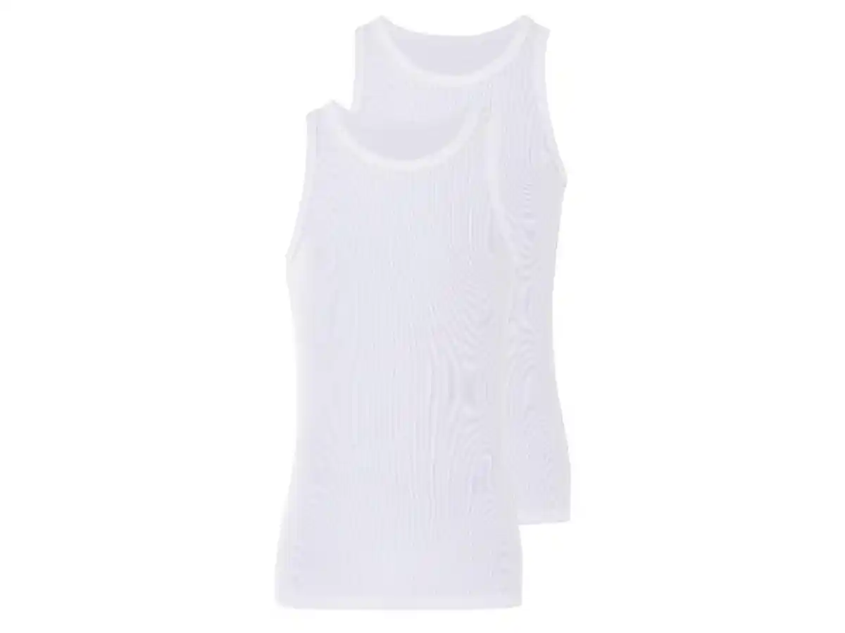 Bild 4 von LIVERGY® Herren Achselhemden, 2 Stück, in Doppelripp-Qualität