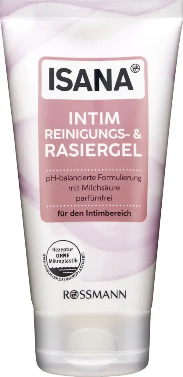 Bild 1 von ISANA Intim Reinigungs -& Rasiergel, 150 ml