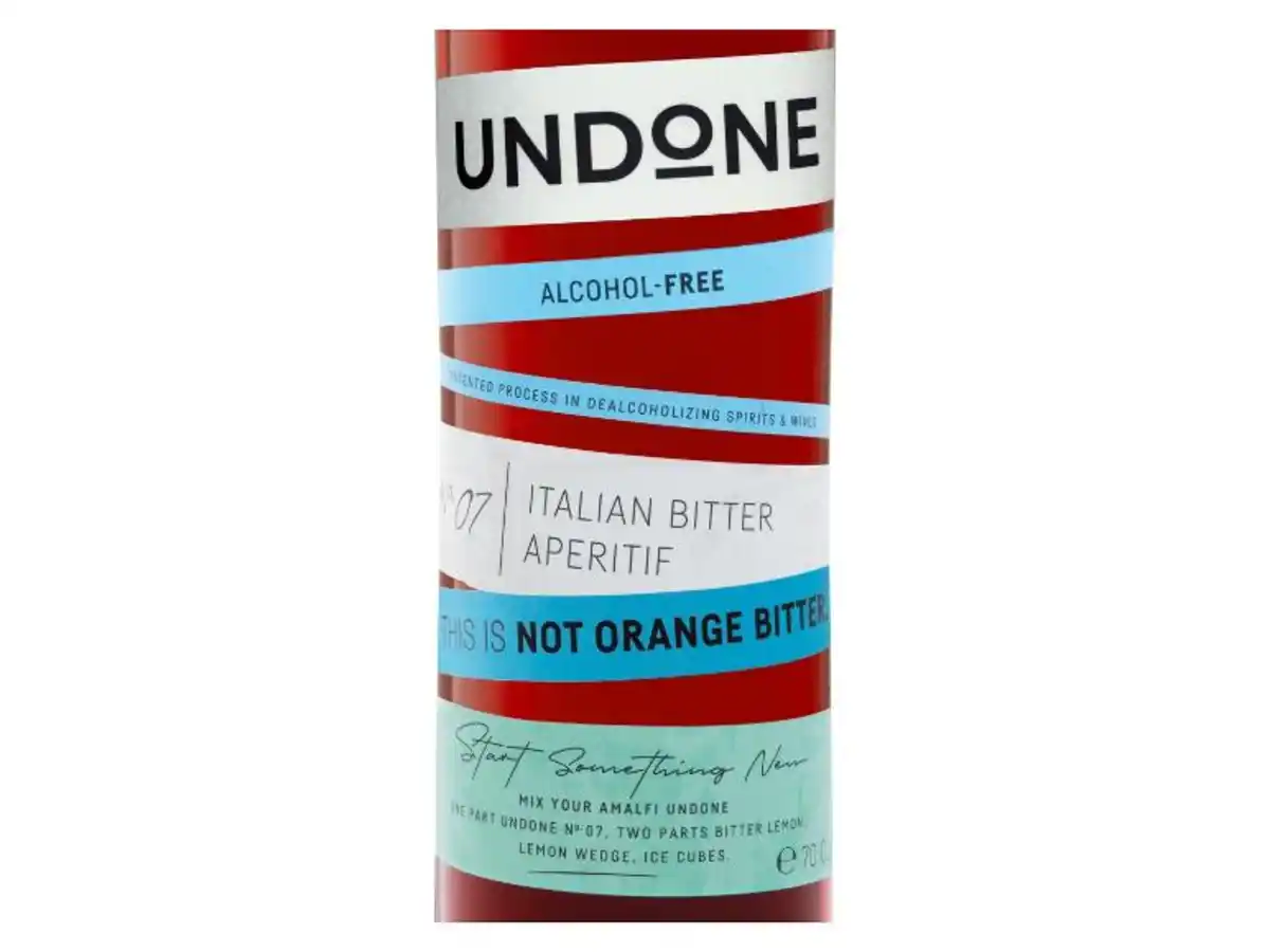 Bild 2 von Undone No. 7 Italian Bitter Aperitif - Not Orange Bitter alkoholfrei,  100 ml