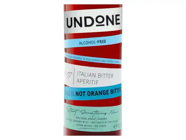 Bild 2 von Undone No. 7 Italian Bitter Aperitif - Not Orange Bitter alkoholfrei,  100 ml