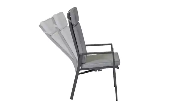 Bild 2 von Positionsstuhl Sunfort, silber/schwarz