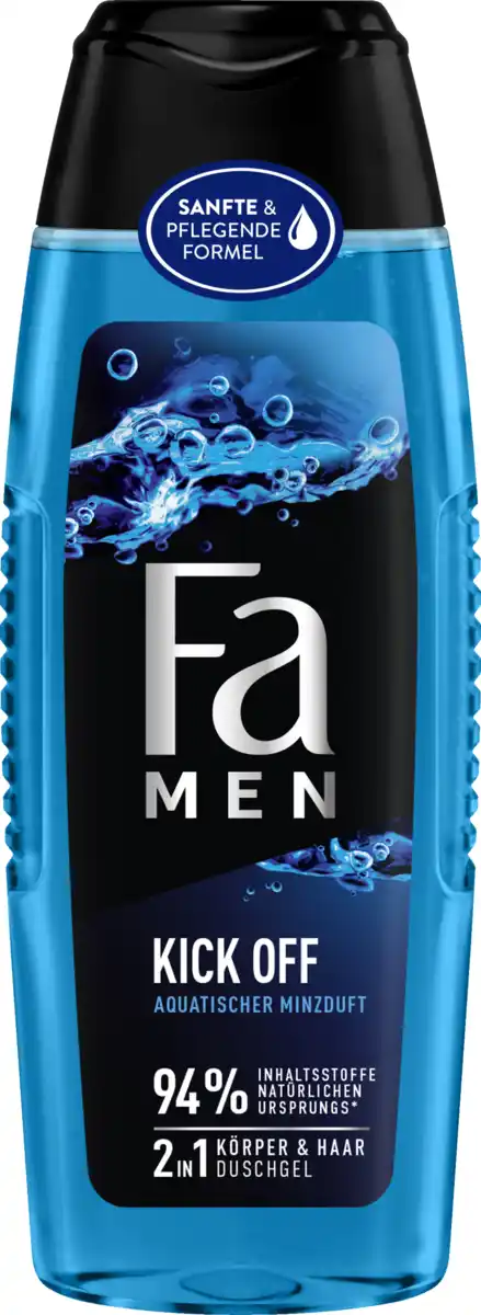 Bild 1 von Fa Men 2in1 Körper & Haar Duschgel Kick Off, 250 ml