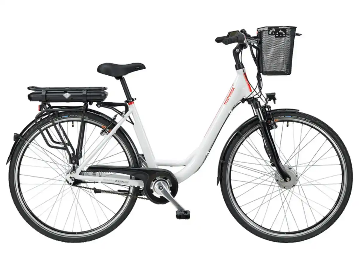 Bild 3 von TELEFUNKEN E-Bike »Multitalent RC657-S«, Pedelec, Citybike, 28 Zoll, 100 km Reichweite