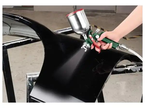 Bild 3 von PARKSIDE® Druckluft-Farbspritzpistole »PDFP 500 D4«, passend für handelsübliche Kompressoren