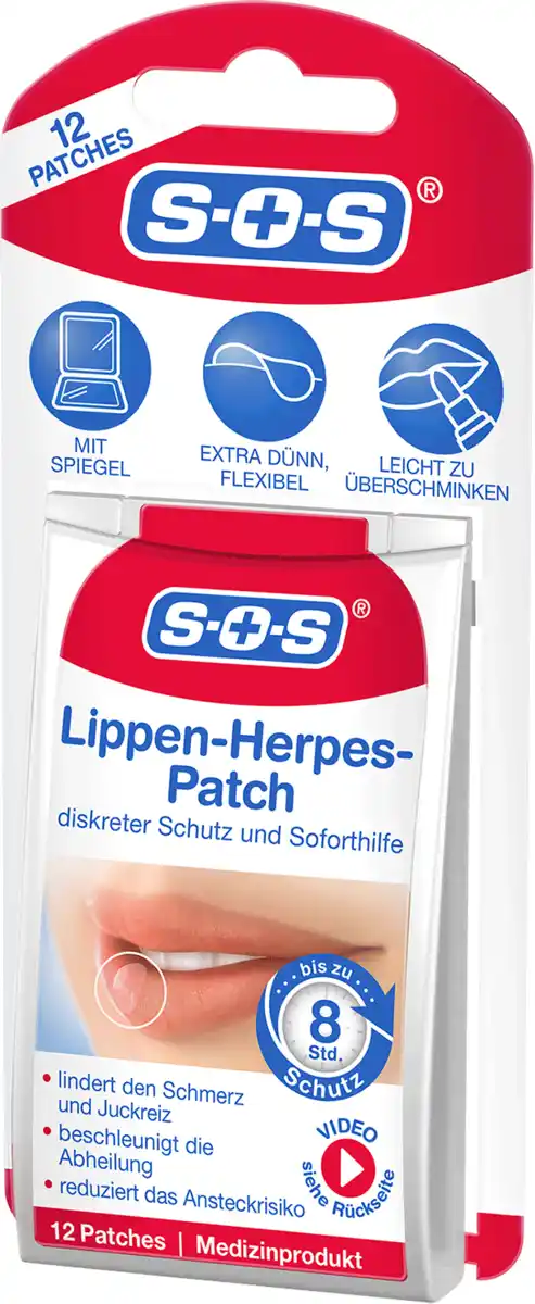 Bild 2 von SOS Lippenherpes-Patch