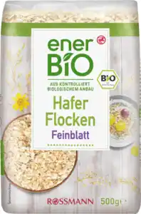 enerBiO Haferflocken Feinblatt, 500 g