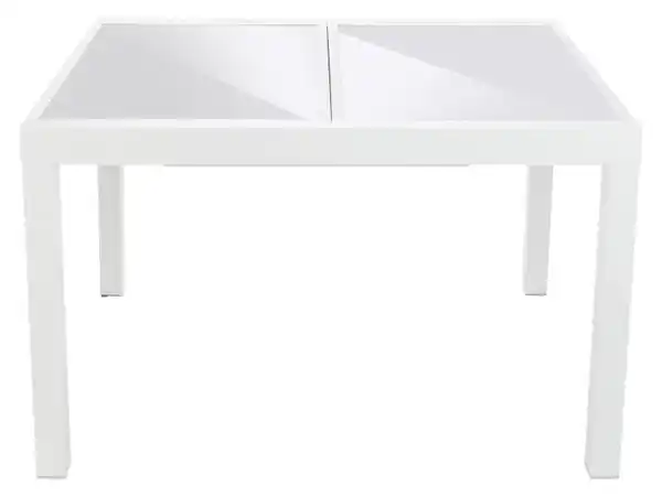 Bild 2 von LIVARNO home Alu-Gartentisch »Houston«, ausziehbar, weiß/hellgrau