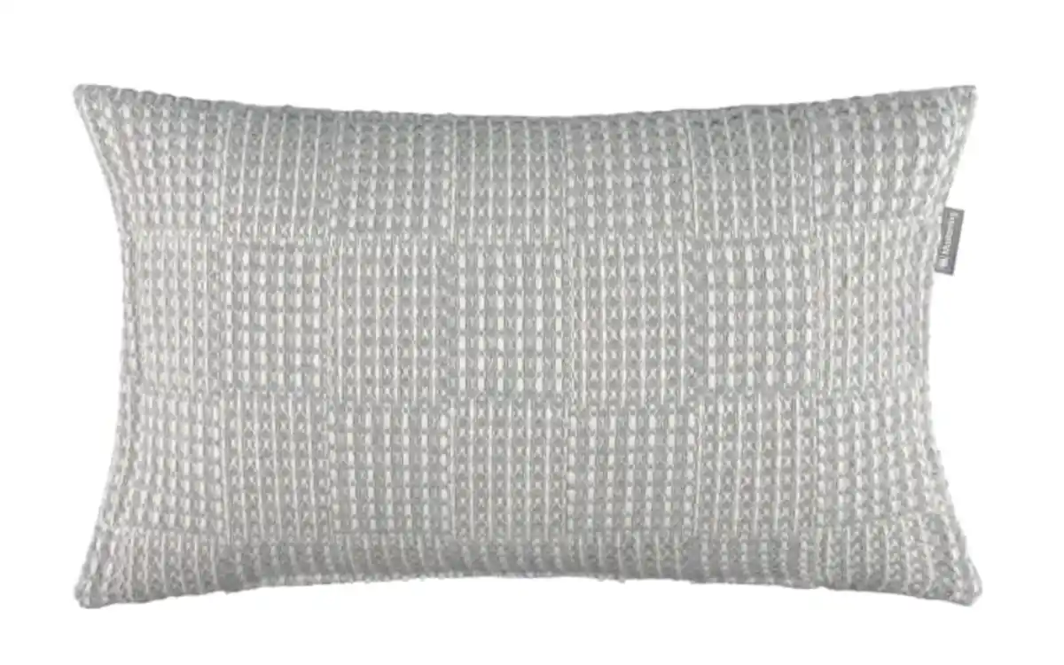 Bild 1 von Zierkissenhülle Waffle, hellgrau, 30 x 50 cm