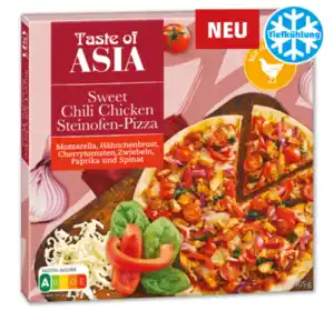 TASTE OF ASIA Steinofen-Pizza*