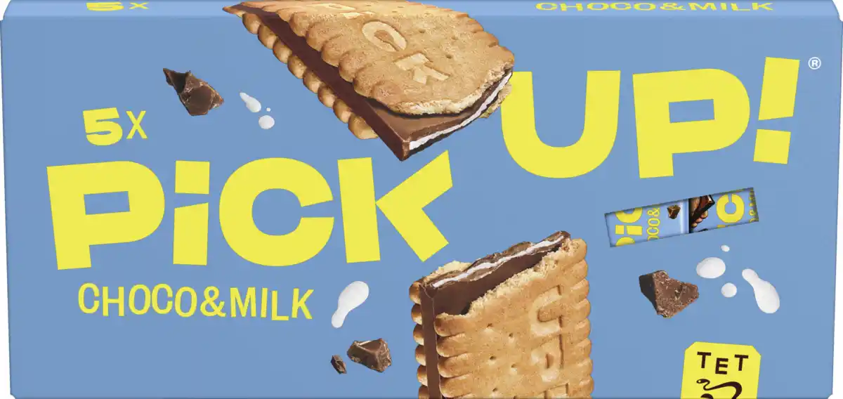 Bild 1 von Bahlsen PiCK UP! Choco & Milk Riegel, 140 g