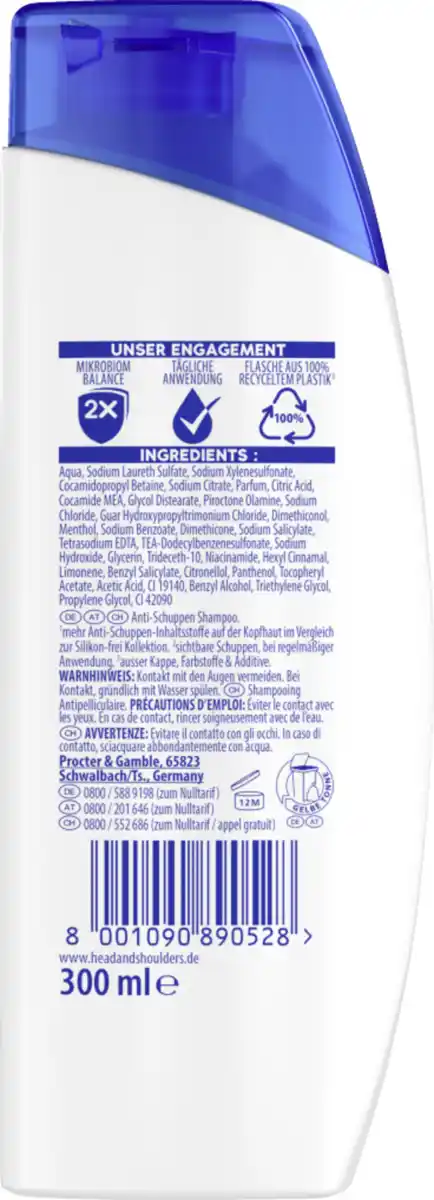 Bild 2 von head & shoulders Anti Schuppen Shampoo Citrus Fresh, 300 ml