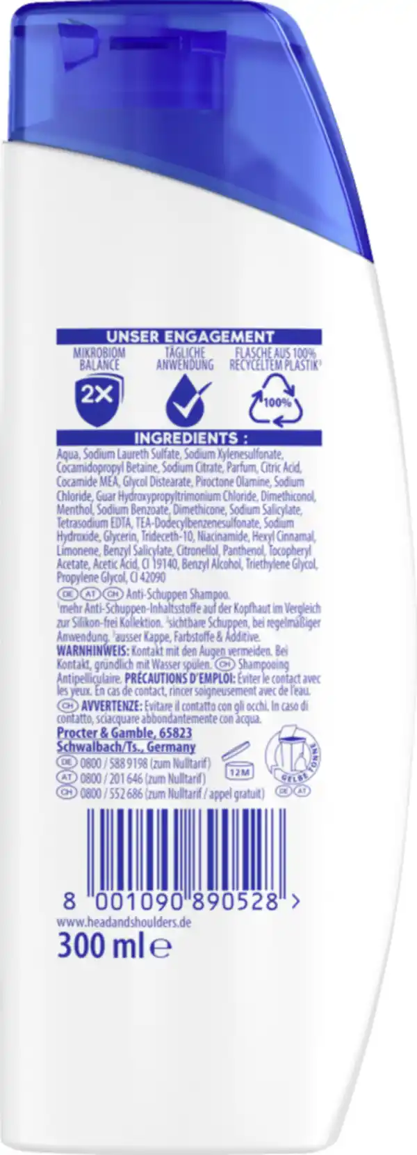Bild 2 von head & shoulders Anti Schuppen Shampoo Citrus Fresh, 300 ml