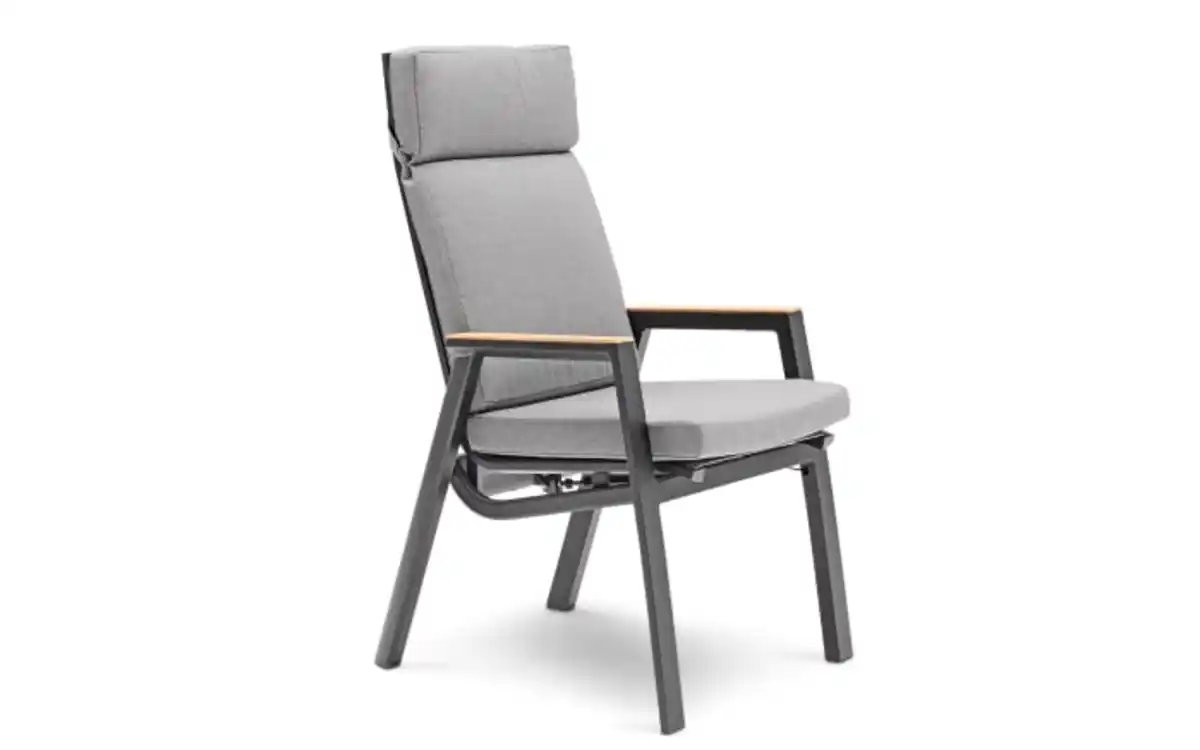 Bild 1 von Relaxsessel Ferina, grau/anthrazit, inkl. manueller Rückenverstellung