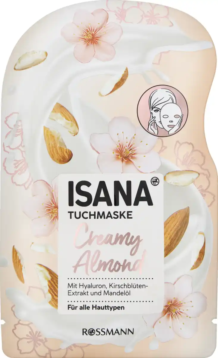 Bild 1 von ISANA Tuchmaske Creamy Almond