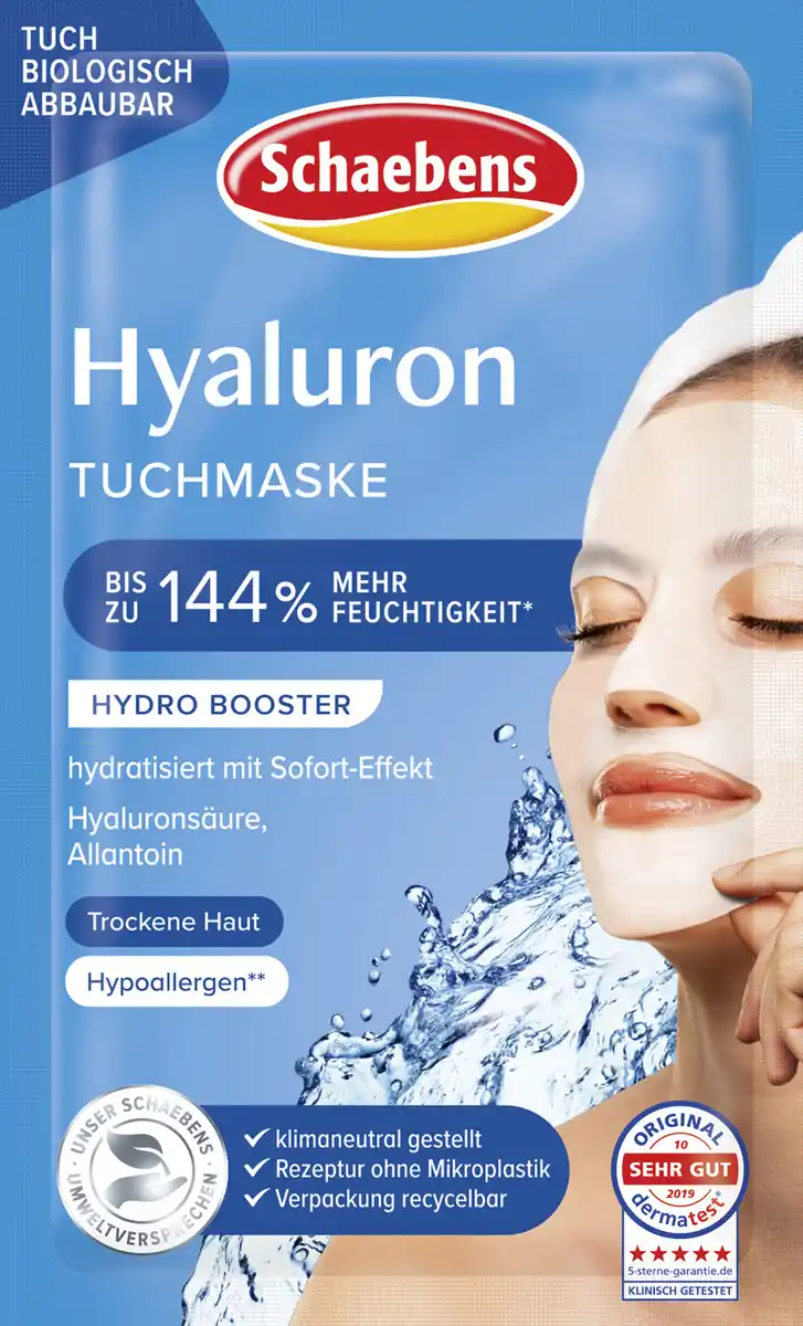 Bild 1 von Schaebens Hyaluron Tuchmaske