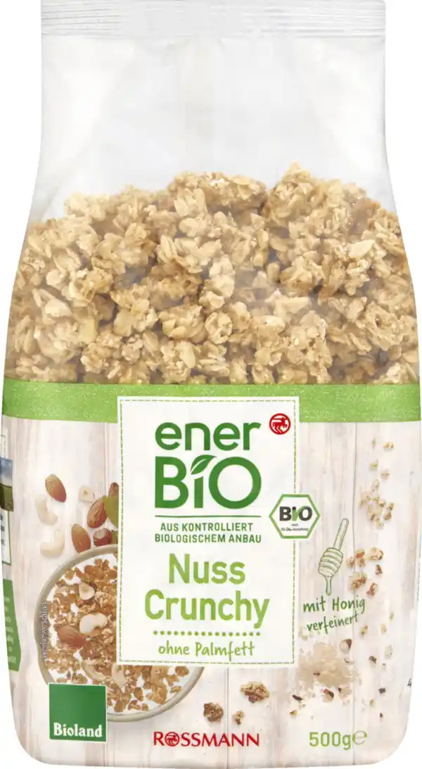 Bild 1 von enerBiO Nuss Crunchy Bioland, 500 g