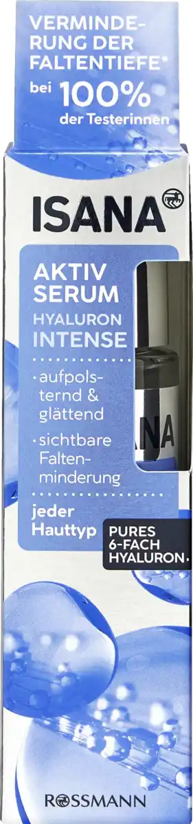 Bild 1 von ISANA Aktiv Serum Hyaluron Intense, 30 ml