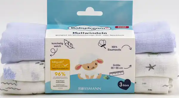 Bild 3 von Babydream Mullwindeln