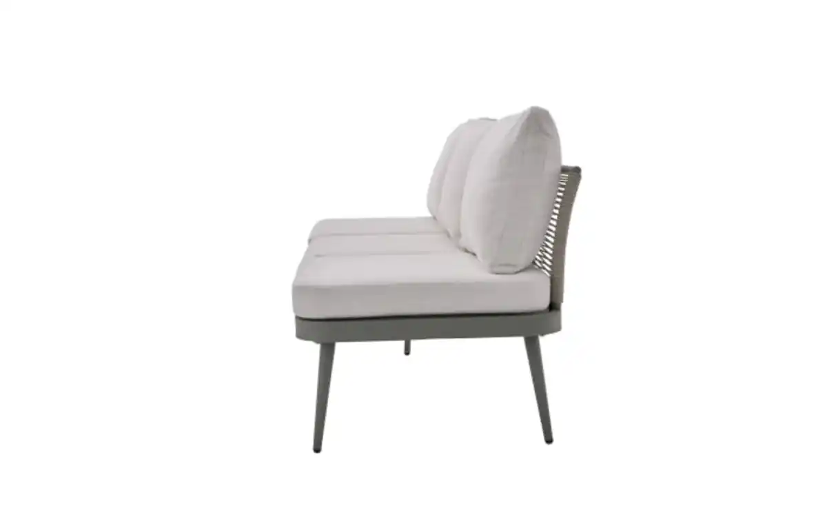 Bild 2 von Gartensofa Rieti, grau/beige, inkl. Kopfteilverstellung vorstehend rechts