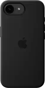 Silikon Case für iPhone 16e schwarz