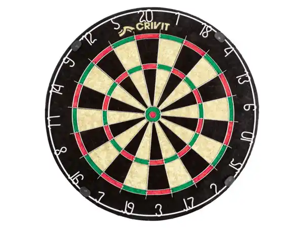 Bild 1 von CRIVIT Sisal Dartscheibe, für Steeldarts