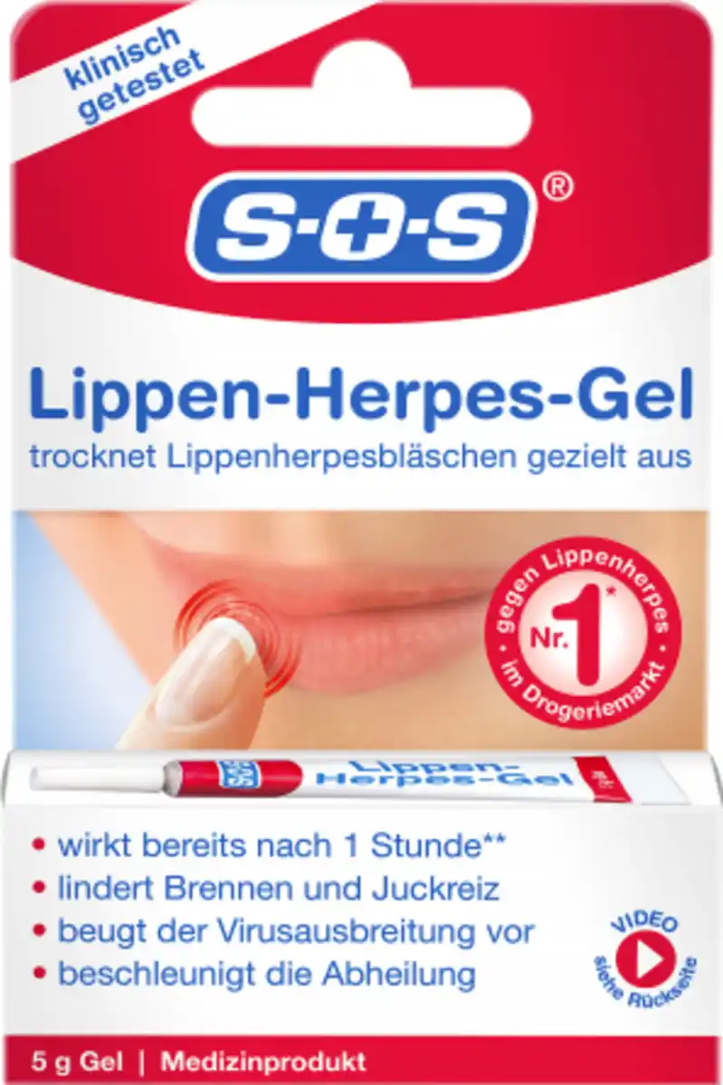 Bild 1 von SOS Lippen-Herpes-Gel, 5 g