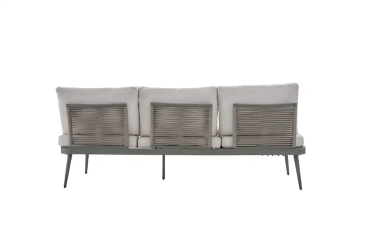 Bild 4 von Gartensofa Rieti, grau/beige, inkl. Kopfteilverstellung vorstehend rechts