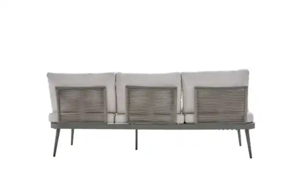 Bild 4 von Gartensofa Rieti, grau/beige, inkl. Kopfteilverstellung vorstehend rechts