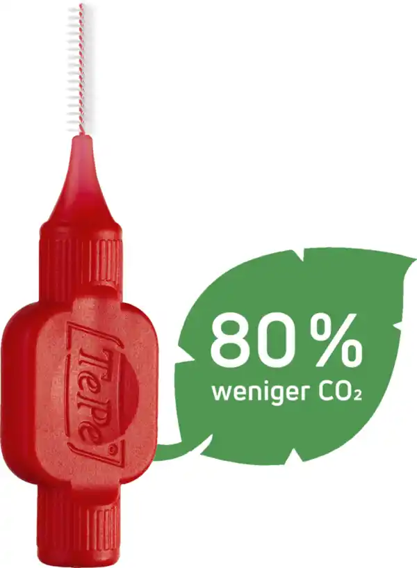 Bild 4 von TePe Interdentalbürsten Rot, ISO 2, 0,5 mm, 8 Stück