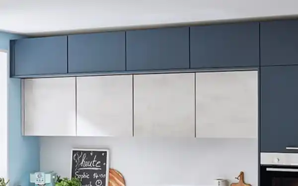 Bild 2 von Nobilia - Einbauküche Esiilia/Rosian, fjordblau, inkl. Bosch Elektrogeräte