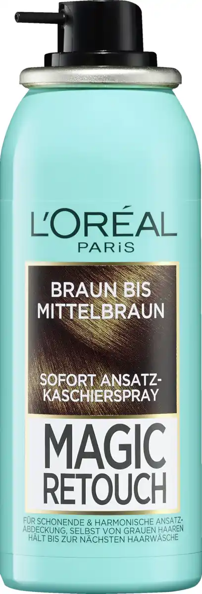 Bild 4 von L’Oréal Paris Magic Retouch Ansatz-Kaschierspray Braun bis Mittelbraun, 75 ml