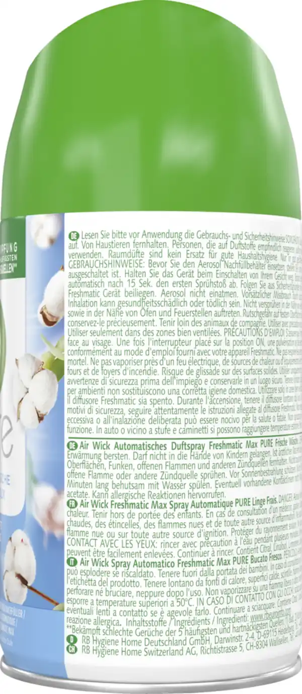 Bild 2 von Air Wick Freshmatic Max Nachfüller Pure Frische Wäsche, 250 ml