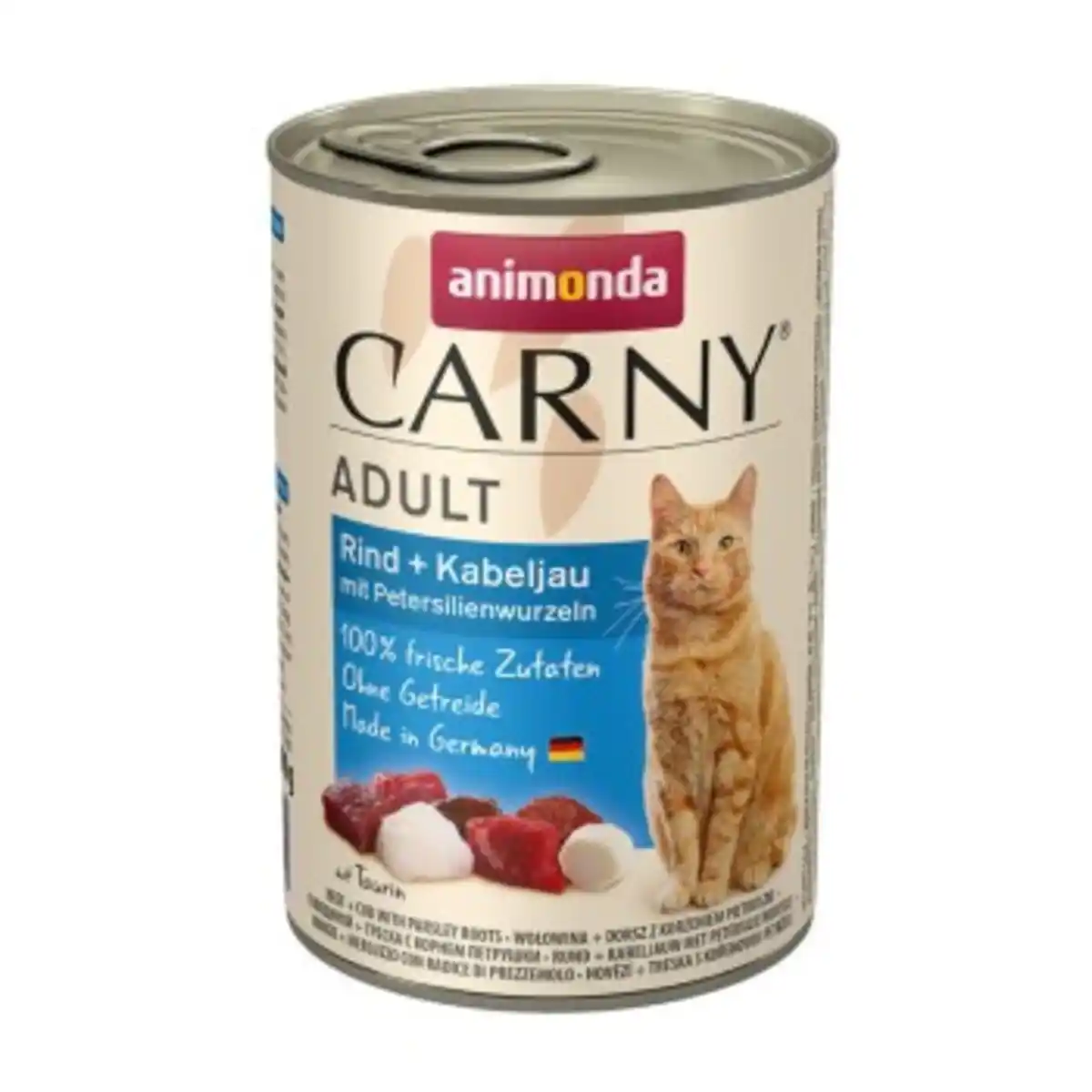 Bild 1 von animonda CARNY Adult 6x400g Rind, Kabeljau & Petersilienwurzeln