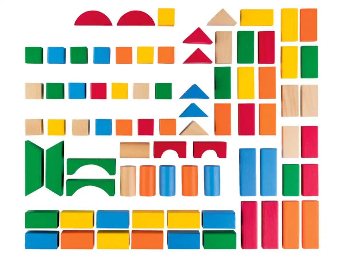 Bild 4 von Playtive Bausteinset, aus Holz