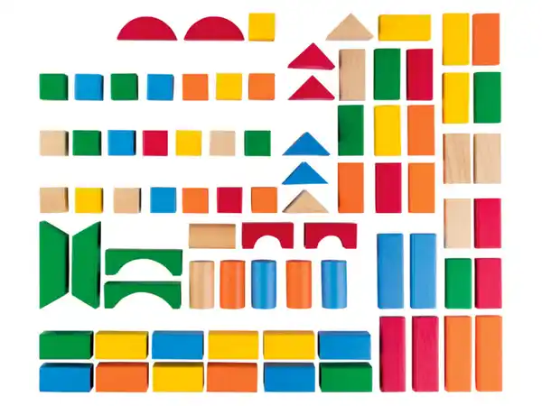 Bild 4 von Playtive Bausteinset, aus Holz