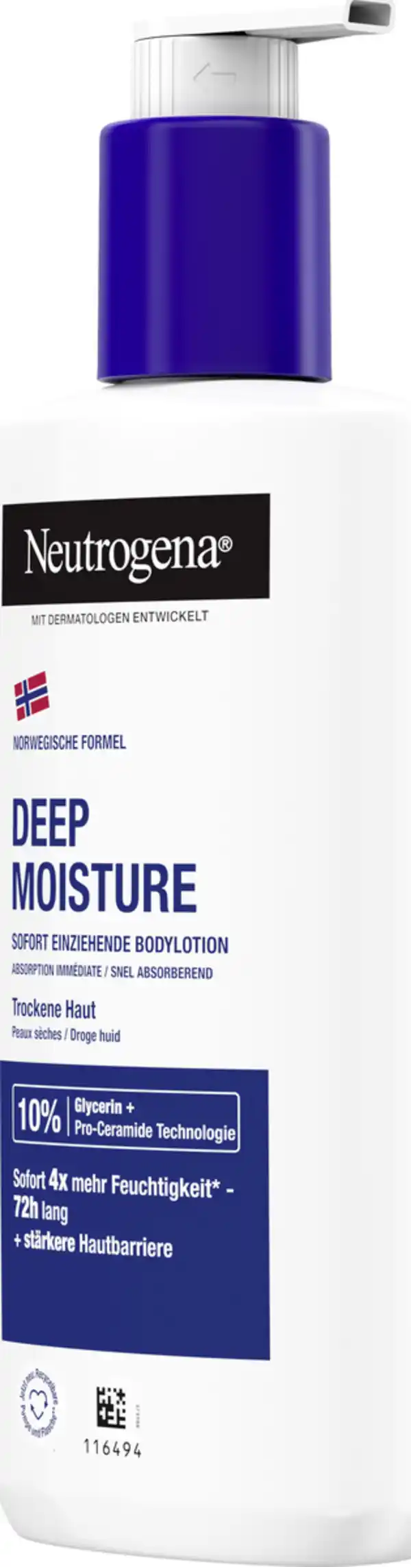Bild 3 von Neutrogena Bodylotion Norwegische Formel Deep Moisture, 250 ml