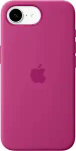 Silikon Case für iPhone 16e fuchsia