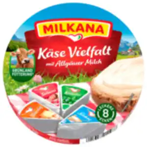 Milkana Käse Vielfalt