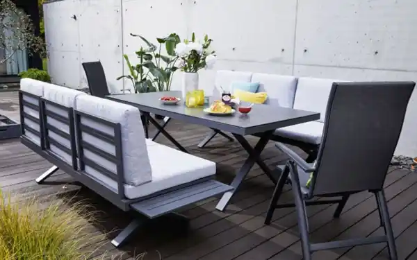 Bild 3 von outdoor (Gartenmöbel Mit Flair) - Gartentisch Vesta, anthrazit